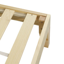 Load image into Gallery viewer, Creise Queen Wooden Bed Frame - Light Oak