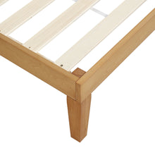 Load image into Gallery viewer, Conival Queen Wooden Bed Frame - Natural Oak