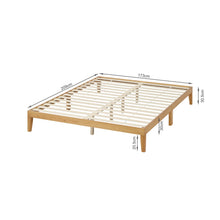 Load image into Gallery viewer, Conival King Wooden Bed Frame - Natural Oak