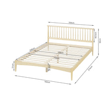 Load image into Gallery viewer, Tolmount Queen Wooden Bed Frame - Light Oak