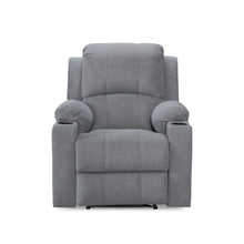 Load image into Gallery viewer, Henley Fabric Manual 1 Seater Recliner Sofa - Grey