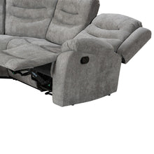 Load image into Gallery viewer, Silverdale Fabric Manual Recliner Corner Sofa - Grey