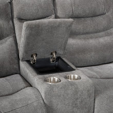 Load image into Gallery viewer, Silverdale Fabric Manual Recliner Corner Sofa - Grey