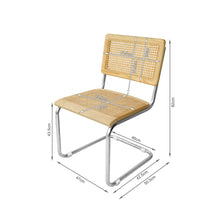 Load image into Gallery viewer, Andrew Cesca Replica Dining Chair – Set of 2 – Light Wood