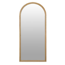 Load image into Gallery viewer, Halo Arched Full Length Mirror 180cm - Light Wood (0.099m - 16.5kg)