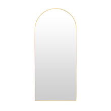 Load image into Gallery viewer, Archie Metal Arched Full Length Mirror - Gold