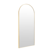 Load image into Gallery viewer, Archie Metal Arched Full Length Mirror - Gold