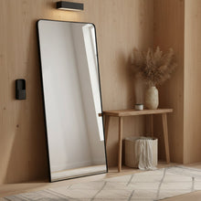 Load image into Gallery viewer, Frame Full Length Metal Wall Mirror - Black