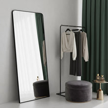Load image into Gallery viewer, Frame Full Length Metal Wall Mirror - Black