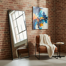 Load image into Gallery viewer, Frame Full Length Metal Wall Mirror - Black