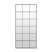 Load image into Gallery viewer, Grid Full Length Mirror - Black