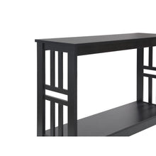 Load image into Gallery viewer, Wular Wooden Console Table - Black