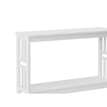 Load image into Gallery viewer, Wular Wooden Console Table - White