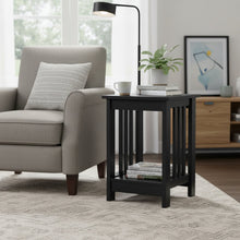 Load image into Gallery viewer, Wular Square Side Table Coffee Table - Black