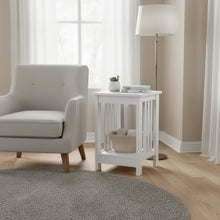 Load image into Gallery viewer, Wular Square Side Table Coffee Table - White