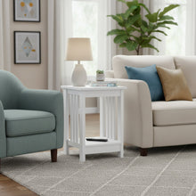 Load image into Gallery viewer, Wular Square Side Table Coffee Table - White