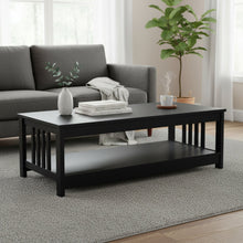 Load image into Gallery viewer, Wular Rectangle Coffee Table - Black