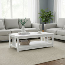 Load image into Gallery viewer, Wular Rectangle Coffee Table - White