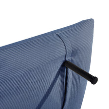 Load image into Gallery viewer, Hastings 1 Seater Fold-Out Sofa Bed - Navy Blue