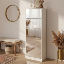 Load image into Gallery viewer, Melo 5 Drawer Shoe Cabinet Storage Rack - White