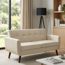 Load image into Gallery viewer, Vibe Linen 2 Seater Sofa - Beige
