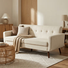 Load image into Gallery viewer, Vibe Linen 3 Seater Sofa - Beige