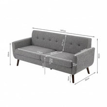 Load image into Gallery viewer, Vibe Linen 3 Seater Sofa - Grey