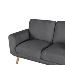 Load image into Gallery viewer, Tova Chenille 3 Seater Sofa - Dark Grey