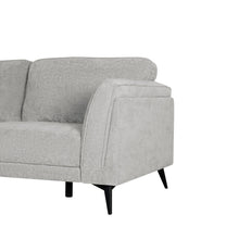 Load image into Gallery viewer, Brulo Linen 3 Seater Sofa - Light Grey