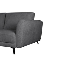 Load image into Gallery viewer, Rivel Chenille 2 Seater Sofa - Dark Grey