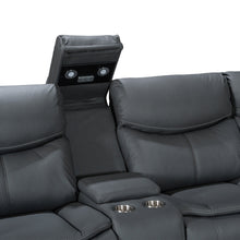 Load image into Gallery viewer, Mandan Electric Recliner Corner Sofa - Grey