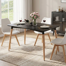 Load image into Gallery viewer, Sana Dining Table Rectangle 120 x 80cm - Black