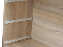 Load image into Gallery viewer, Bram Low boy 6 Drawer Chest Dresser - Oak At Betalife
