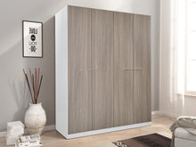 Load image into Gallery viewer, Waipoua Wooden Wardrobe - Grey Oak
