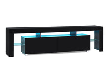 Load image into Gallery viewer, Arvada 2m Entertainment Unit - Black
