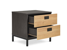 Load image into Gallery viewer, Morris Wooden Bedside Table - Oak
