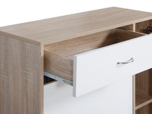 Load image into Gallery viewer, Kihona 3 Drawer Shoe Cabinet Storage Rack - Oak