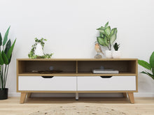 Load image into Gallery viewer, Schertz 1.4m Entertainment Unit - Oak