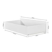 Load image into Gallery viewer, Alaska Wooden Tallboy 4 Drawers - White