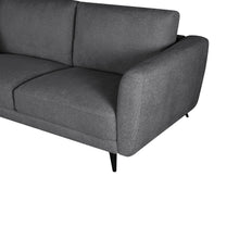Load image into Gallery viewer, Rivel Chenille 3 Seater Sofa - Dark Grey