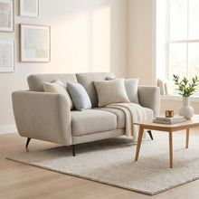 Load image into Gallery viewer, Rivel Chenille 2 Seater Sofa - Beige