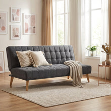 Load image into Gallery viewer, Homer 3 Seater Sofa Bed - Dark Grey