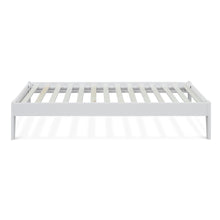 Load image into Gallery viewer, Meri Single Wooden Bed Frame - White