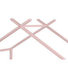 Load image into Gallery viewer, Minto Single Wooden House Bed Frame - Pink