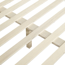 Load image into Gallery viewer, Tolmount Double Wooden Bed Frame - Light Oak