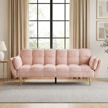Load image into Gallery viewer, Dover 3 Seater Sofa Bed - Pink