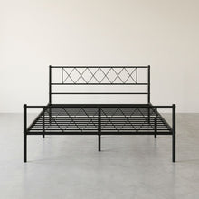 Load image into Gallery viewer, Picton Queen Metal Bed Frame - Black
