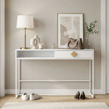 Load image into Gallery viewer, Alaska Wooden Console Table - White