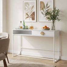 Load image into Gallery viewer, Alaska Wooden Console Table - White
