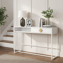 Load image into Gallery viewer, Alaska Wooden Console Table - White